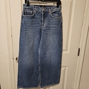 Rails The Getty Crop | High Rise Cropped Wide Leg Jean | Size27